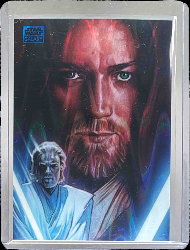 2025 Topps Chrome Star Wars Galaxy #32 Blue Ray Wave Refractor /175