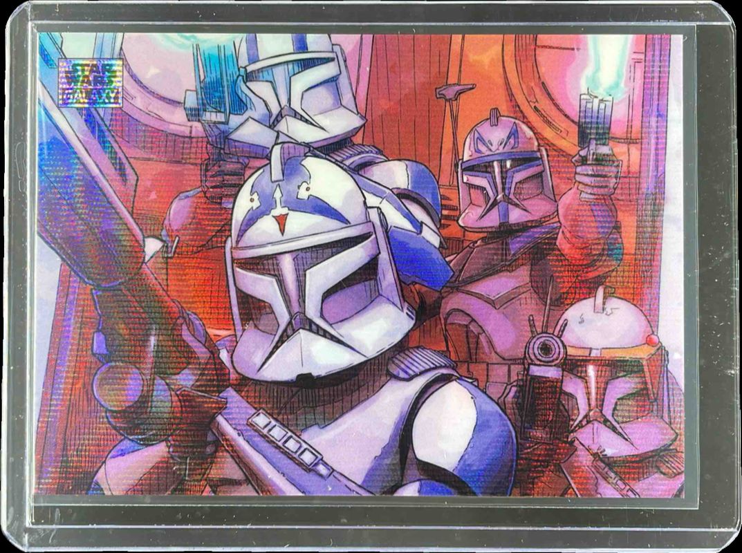 2025 Topps Chrome Star Wars Galaxy #87 Wave Refractor /99