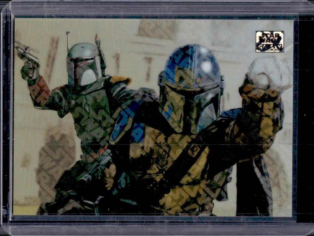 2025 Topps Chrome Star Wars Galaxy #62 Star Wars LogoFractor /77