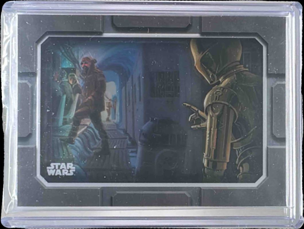 2025 Topps Chrome Star Wars Galaxy #LAY-2 Layers Ralph McQuarrie Original Concept Art