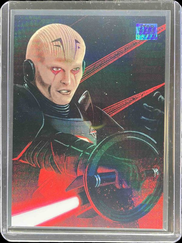 2025 Topps Chrome Star Wars Galaxy #FTD-15 Fear the Darkside - Prism Refractor /75