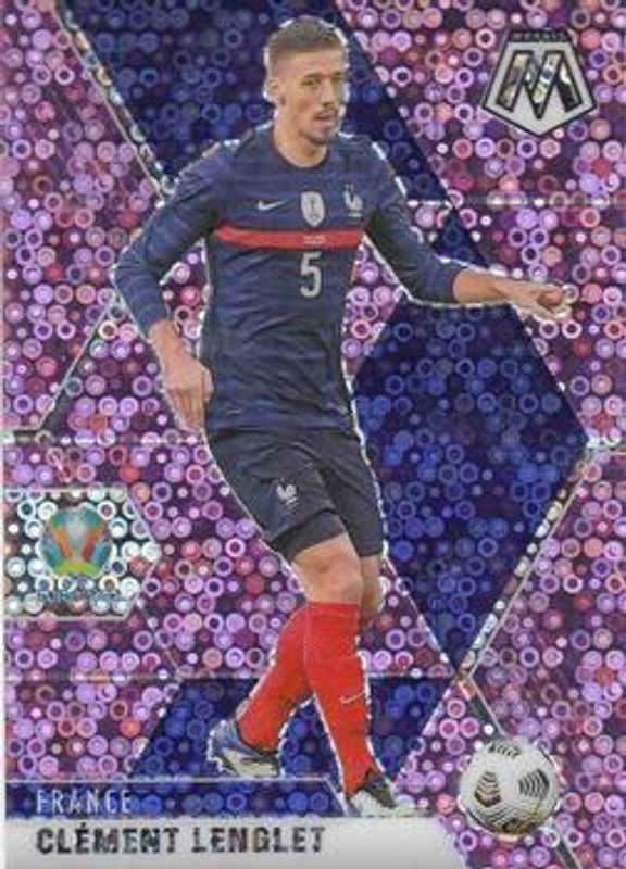 2021 Mosaic Euro #116 Circles Purple /49