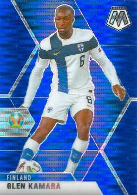 2021 Mosaic Euro #45 Blue Pulsar