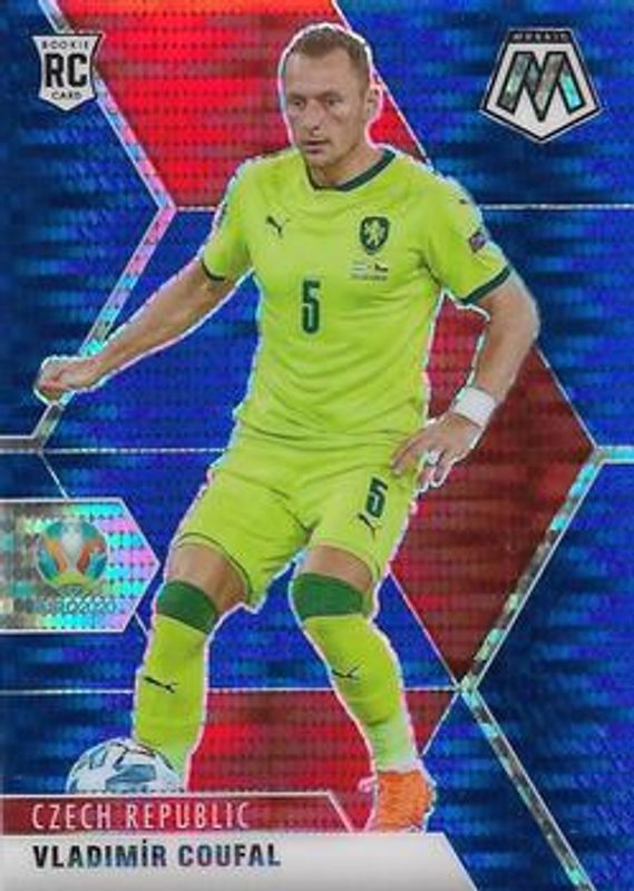 2021 Mosaic Euro #28 Blue Pulsar