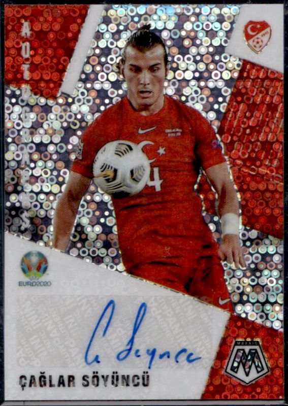 2021 Mosaic Euro #AM-CS Autographs - Silver Circles