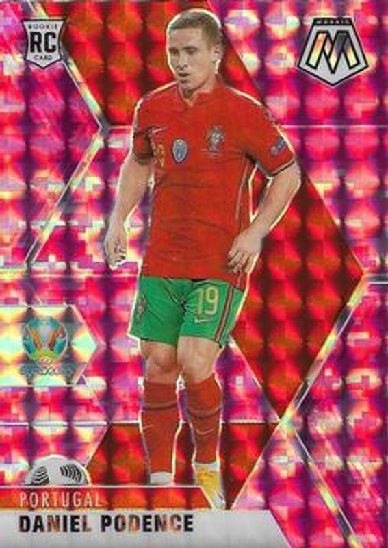 2021 Mosaic Euro #157 Camo Pink