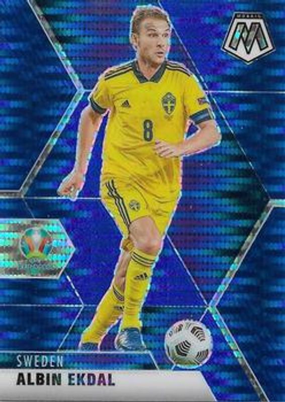 2021 Mosaic Euro #175 Blue Pulsar