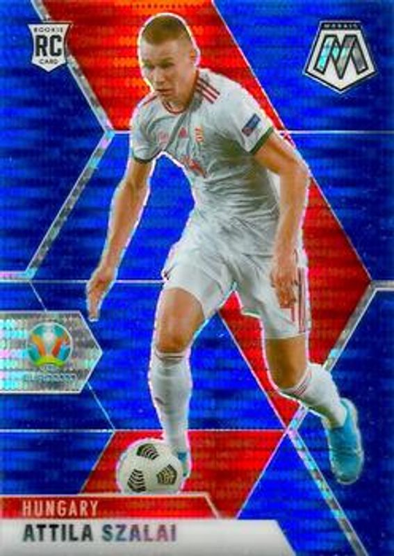 2021 Mosaic Euro #54 Blue Pulsar