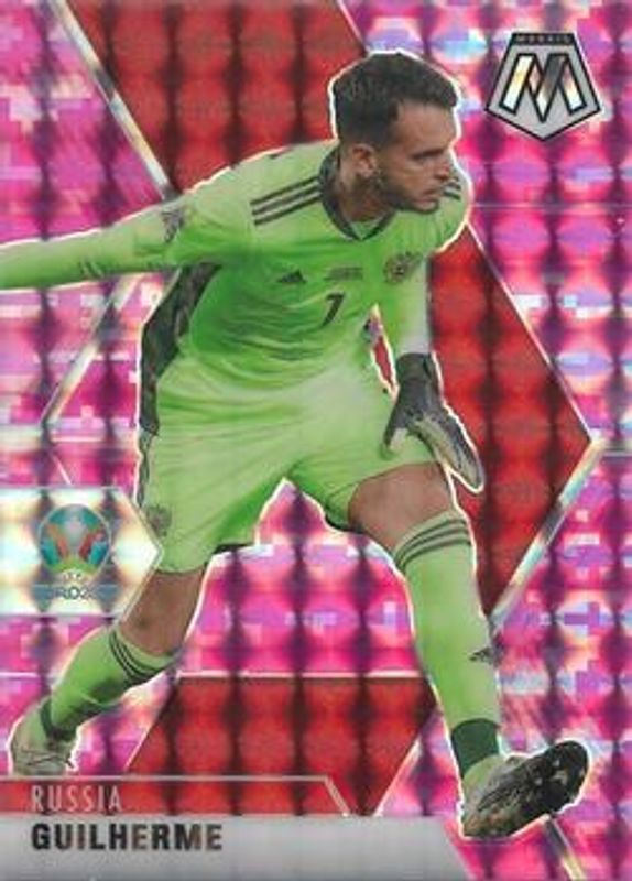 2021 Mosaic Euro #70 Camo Pink