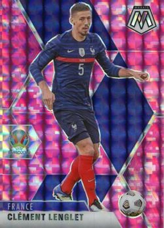 2021 Mosaic Euro #116 Camo Pink