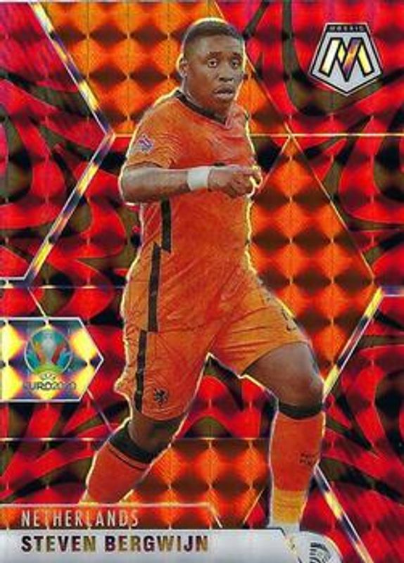 2021 Mosaic Euro #144 Reactive Red