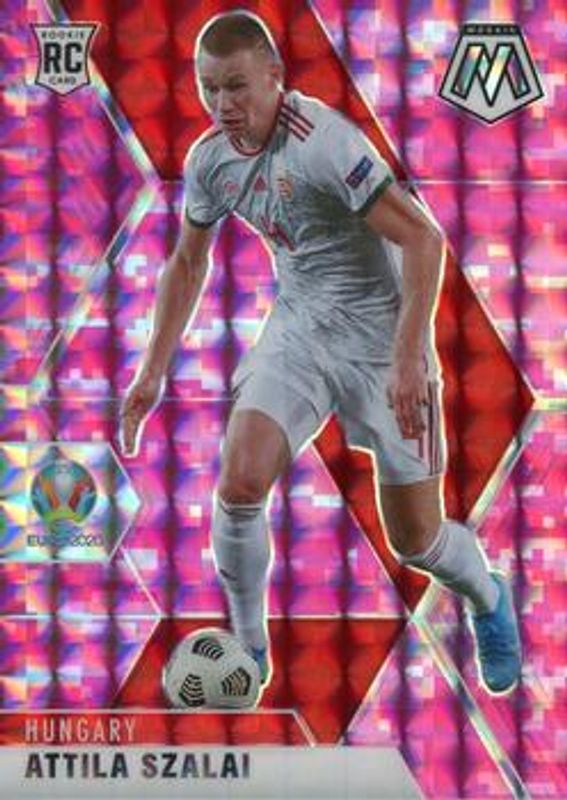 2021 Mosaic Euro #54 Camo Pink