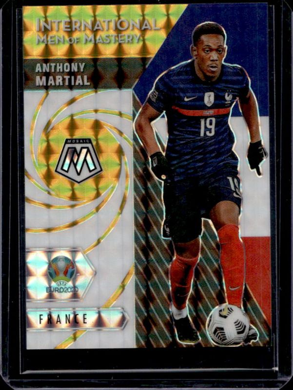 2021 Mosaic Euro #29 International Men of Mastery - Gold /10