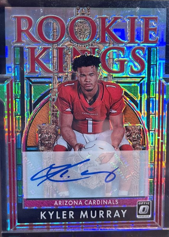 Kyler Murray 2019 Optic #RKA2 Rookie Kings Autographs - Black Pandora /10 RAW