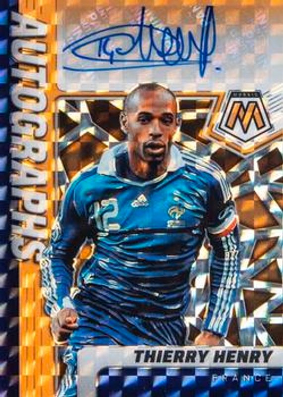 2021 Mosaic Road to FIFA World Cup #A-TH Autographs - Orange Fluorescent /50