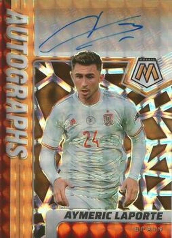 2021 Mosaic Road to FIFA World Cup #A-AYL Autographs - Orange Fluorescent /50
