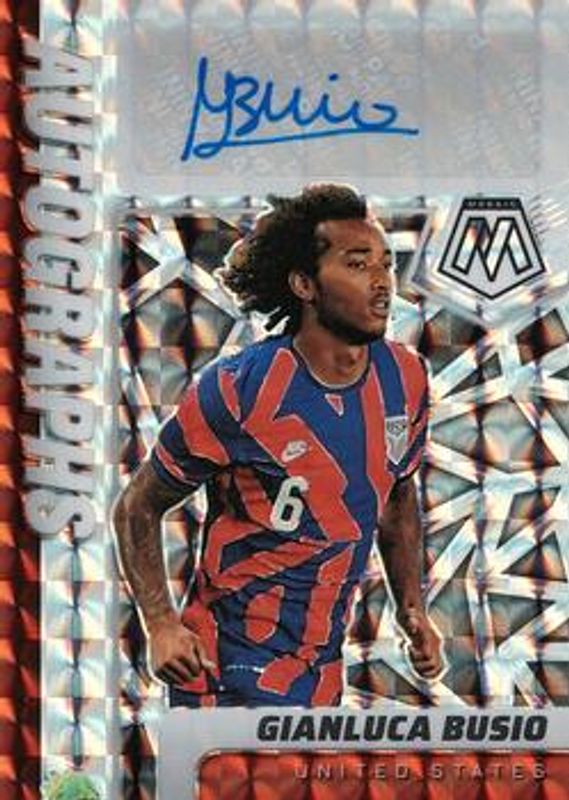 2021 Mosaic Road to FIFA World Cup #A-GB Autographs