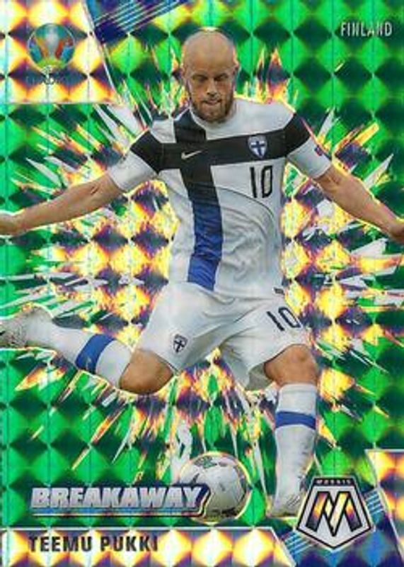 2021 Mosaic Euro #7 Breakaway - Green