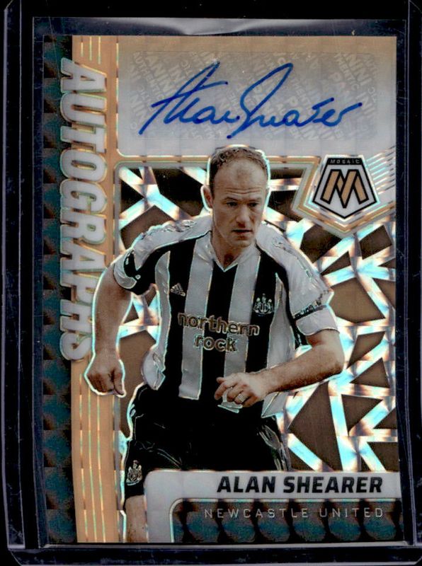 2021 Mosaic Premier League #AM-ASH Autographs - Orange Fluorescent /50