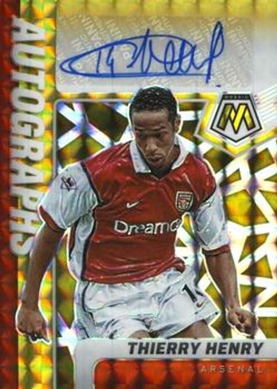 2021 Mosaic Premier League #AM-TH Autographs - Gold /10