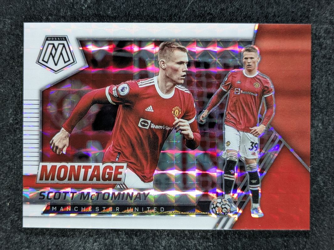 2021 Mosaic Premier League #15 Montage - White /25