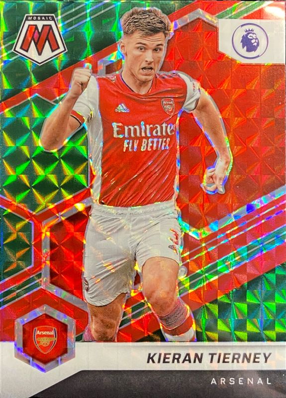 2021 Mosaic Premier League #66 Choice Red & Green