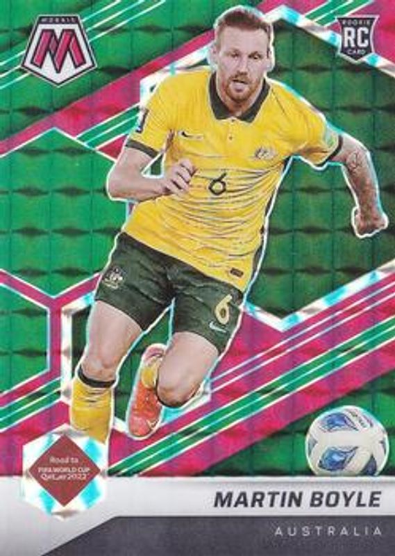 2021 Mosaic Road to FIFA World Cup #146 Choice Red & Green