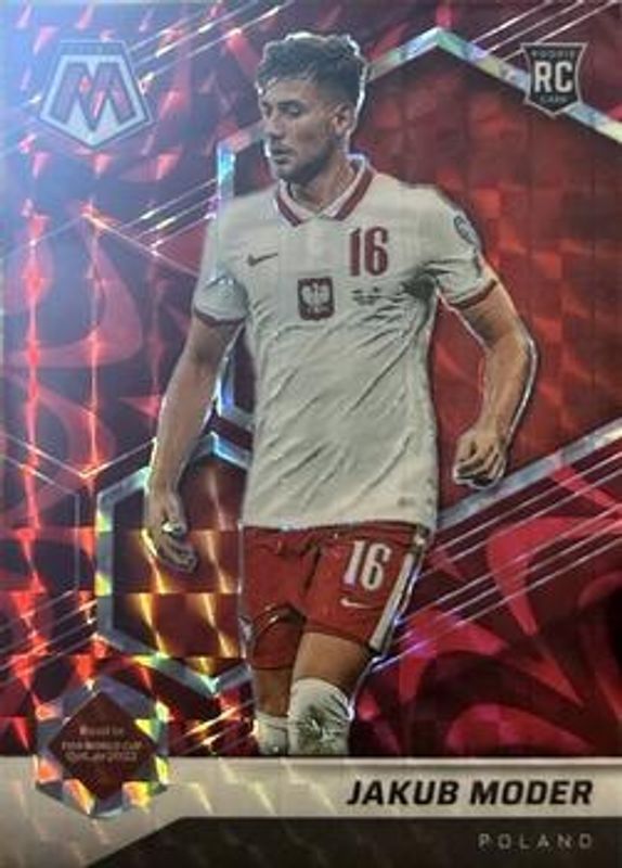 2021 Mosaic Road to FIFA World Cup #48 Reactive Red