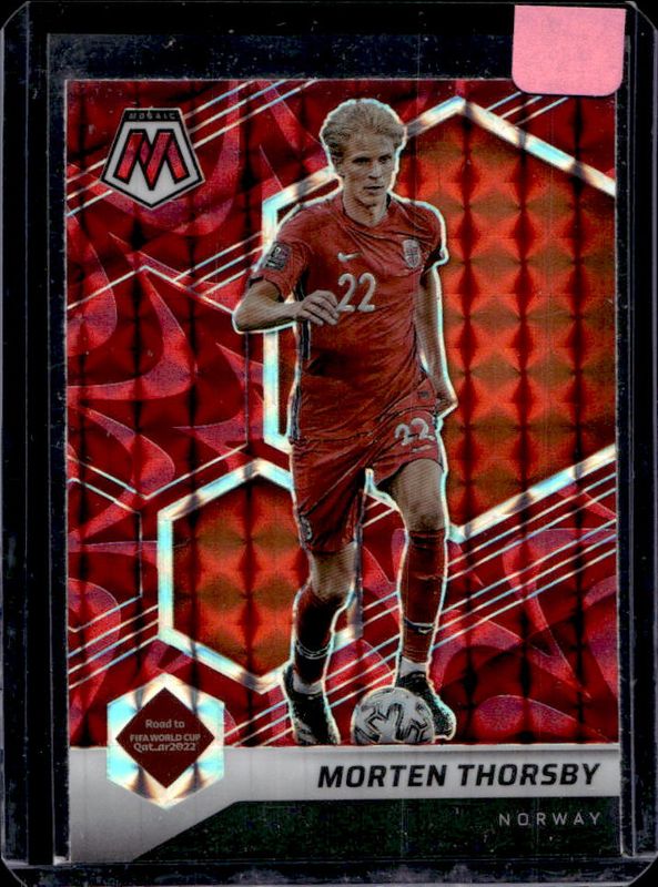 2021 Mosaic Road to FIFA World Cup #57 Reactive Red