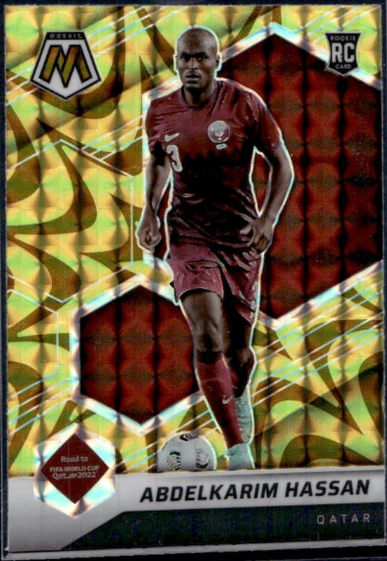 2021 Mosaic Road to FIFA World Cup #74 Reactive Gold