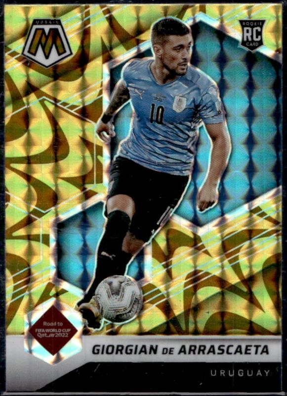 2021 Mosaic Road to FIFA World Cup #120 Reactive Gold
