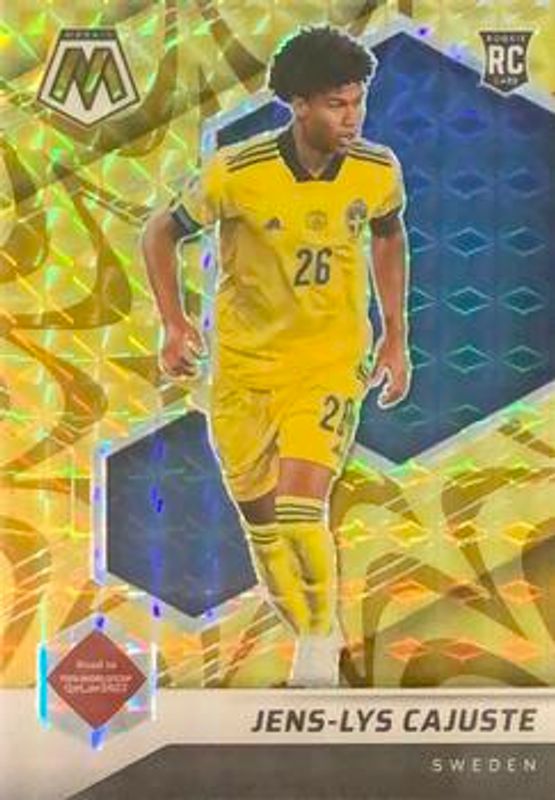 2021 Mosaic Road to FIFA World Cup #91 Reactive Gold