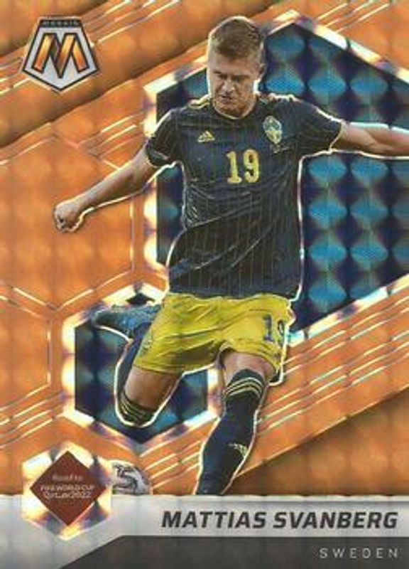 2021 Mosaic Road to FIFA World Cup #88 Orange Fluorescent /25