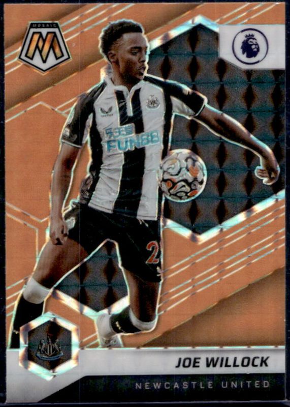 2021 Mosaic Premier League #186 Orange Fluorescent