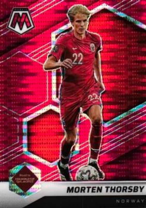 2021 Mosaic Road to FIFA World Cup #57 Red Pulsar