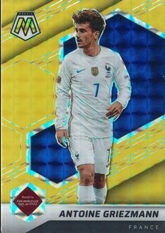 2021 Mosaic Road to FIFA World Cup #1 Gold Fluorescent /10