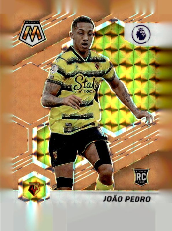 2021 Mosaic Premier League #46 Orange Fluorescent