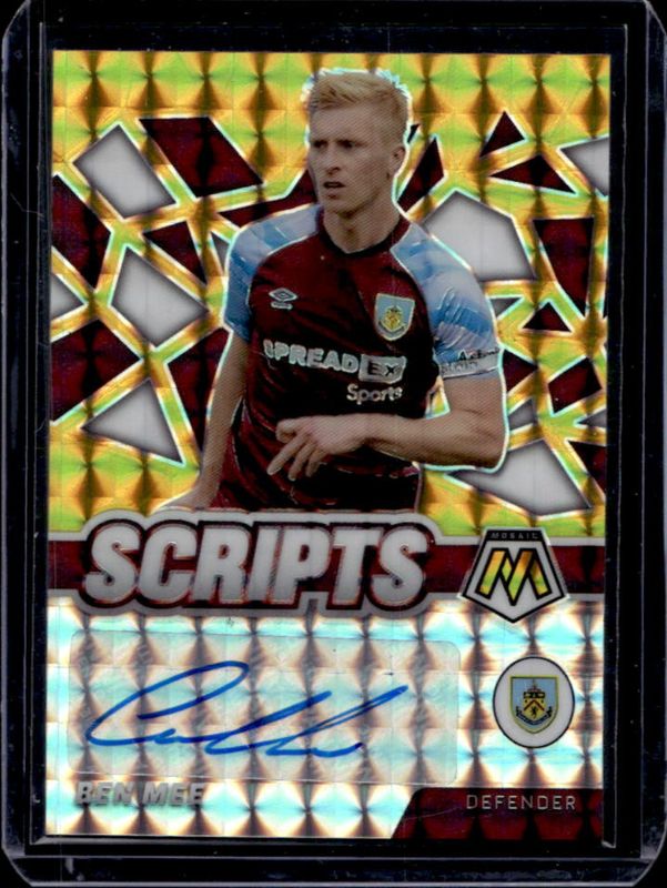 2021 Mosaic Premier League #SM-MEE Scripts - Gold /10
