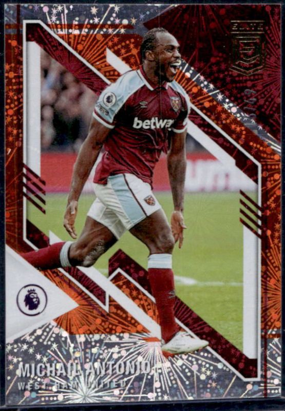 2021 Elite Premier League EPL #161 Fireworks Orange /49