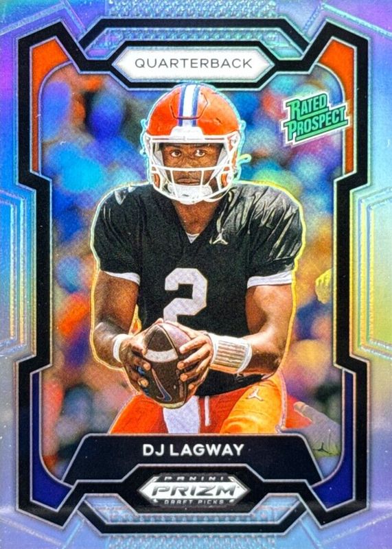 DJ Lagway 2024 Prizm Draft Picks #182 Silver PSA 10