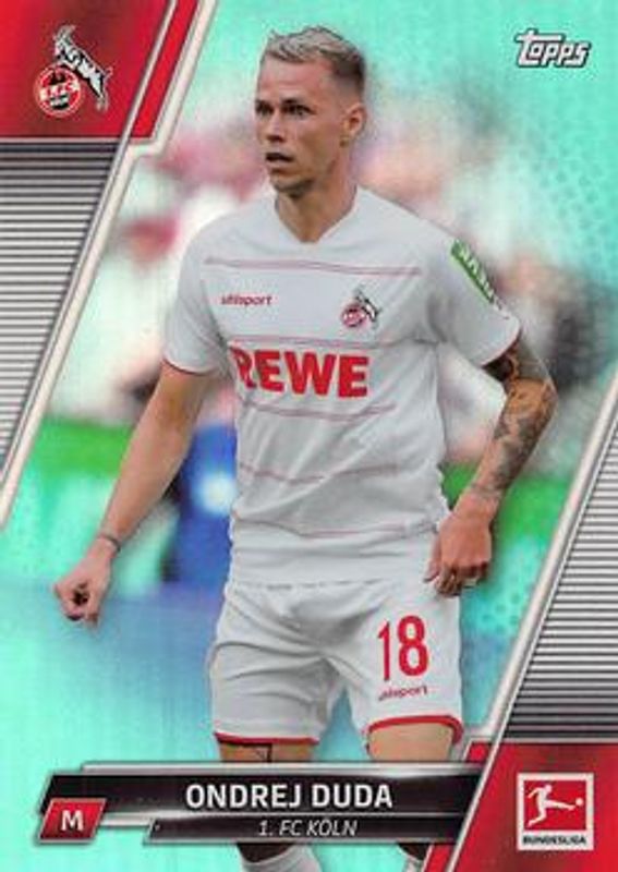 2021 Topps Bundesliga #110 Aqua Foilboard /199