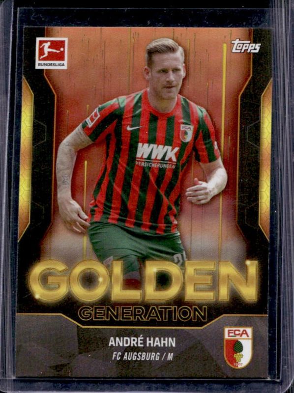 2021 Topps Bundesliga #GG-AH Golden Generation - Orange /25