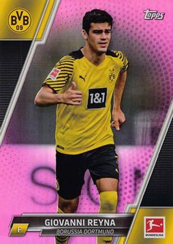 2021 Topps Bundesliga #52 Fuchsia Foilboard /125