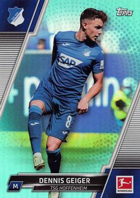2021 Topps Bundesliga #99 Aqua Foilboard /199
