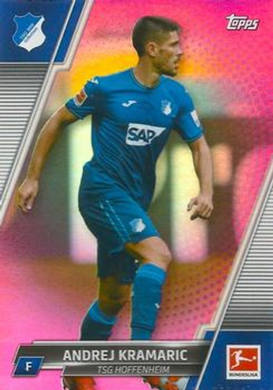 2021 Topps Bundesliga #95 Fuchsia Foilboard /125