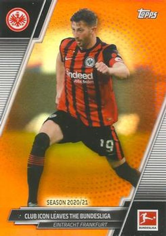 2021 Topps Bundesliga #181 Orange Foilboard /25