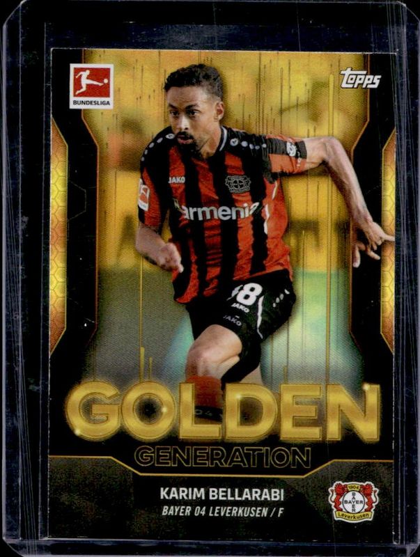 2021 Topps Bundesliga #GG-KB Golden Generation - Gold /50