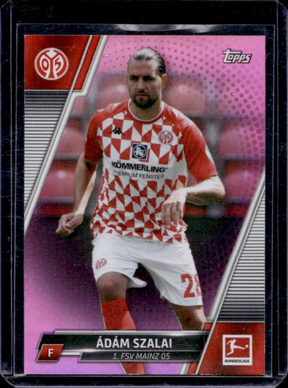 2021 Topps Bundesliga #138 Fuchsia Foilboard /125