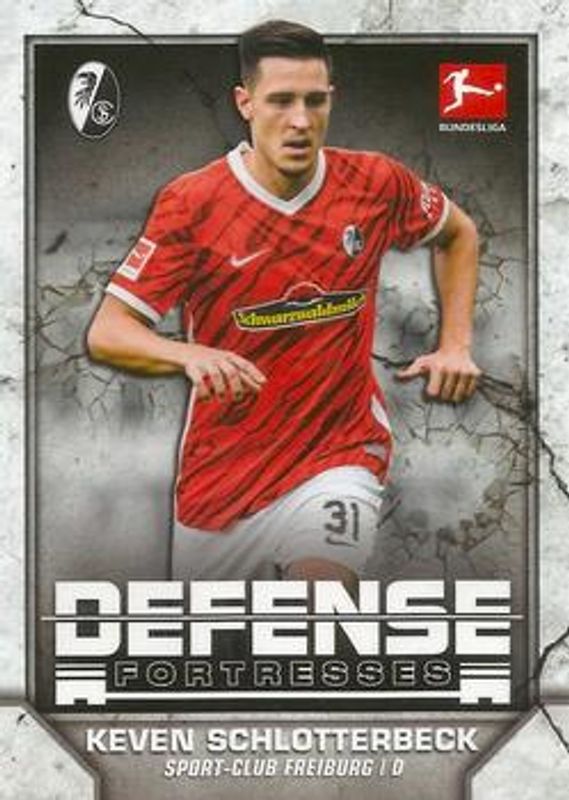 2021 Topps Bundesliga #DF-KS Defense Fortresses