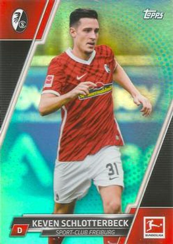 2021 Topps Bundesliga #78 Aqua Foilboard /199